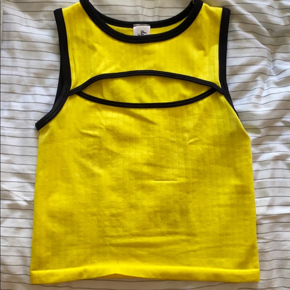 Dolls kill yellow top